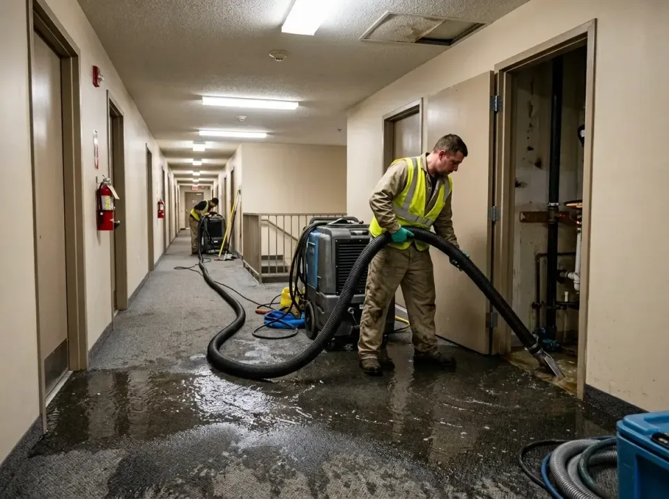 multi-unit-apartment-hallway-f-005 — frequently asked questions, Emergency Burst Pipe Water Extraction & Removal in Basehor,…